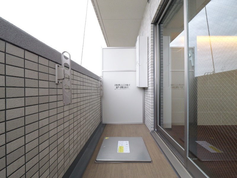 プレジオ西宮北口のバルコニー