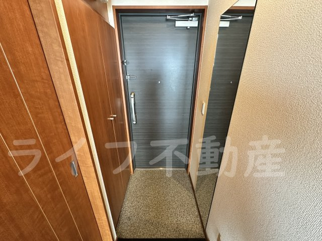 グレイス今里の玄関|ゆったりとした玄関です