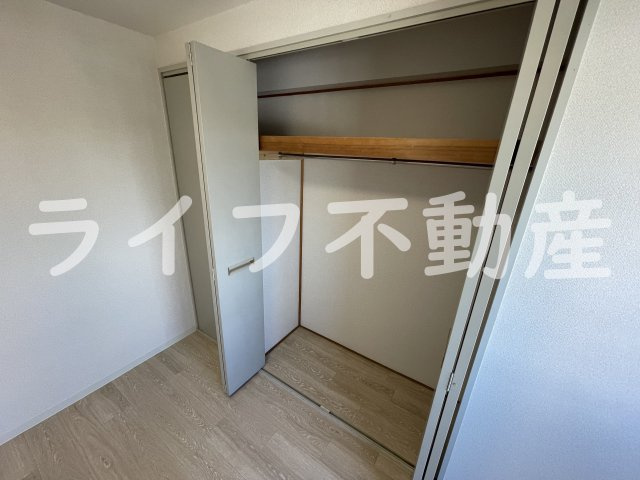 グランデージ新深江の収納|大きなものも収納できそうです