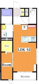 【間取り】 | オトアⅡ | 間取りです。