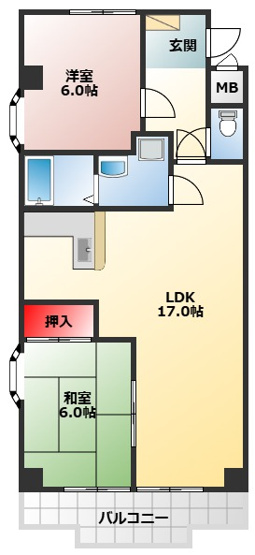【間取り】 | プレオール鳳