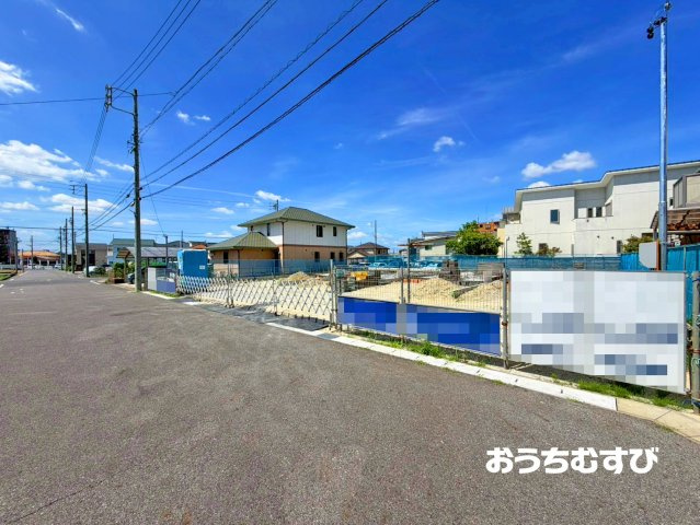 尾張旭市旭前町8期(全4棟)の前面道路含む現地写真