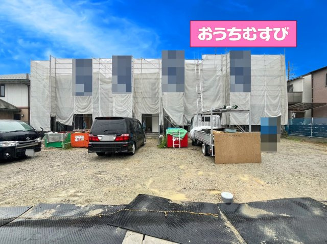 尾張旭市旭前町8期(全4棟)の前面道路含む現地写真