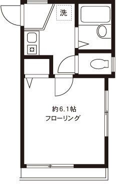 ＤＲホームズ五反野Ⅱの間取り|間取りです。