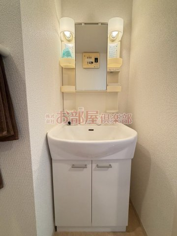 クレフラスト試験場前駅南の洗面所|脱衣スペースもあります