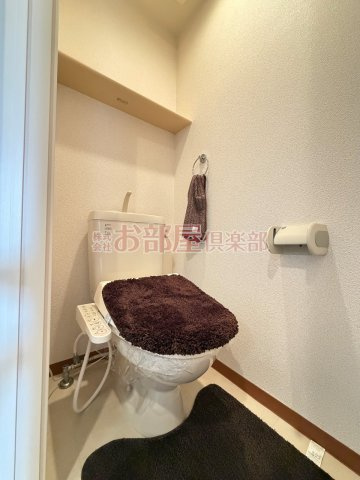 クレフラスト試験場前駅南のトイレ|ゆったりとした空間のトイレです