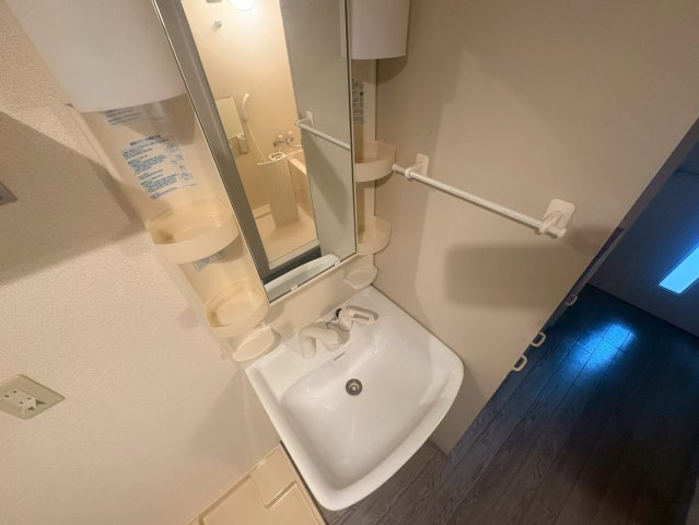 吹田市豊津町の賃貸マンションの洗面所