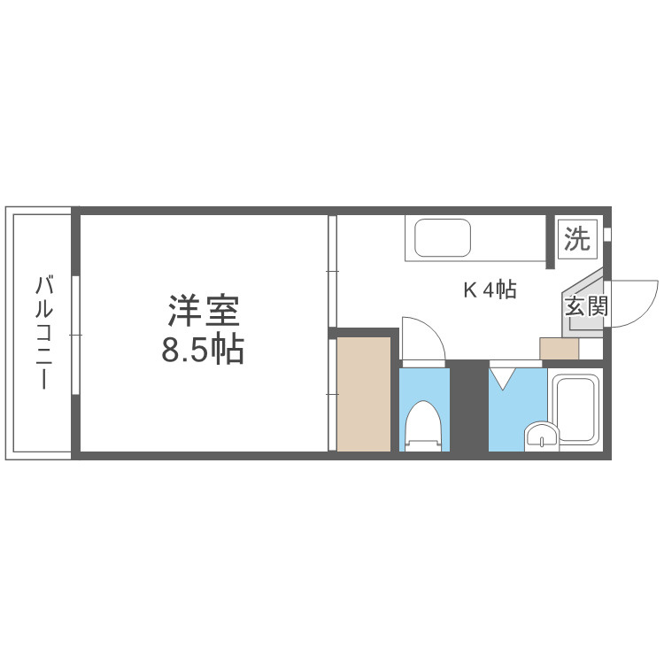 カーサアルカディアの間取り