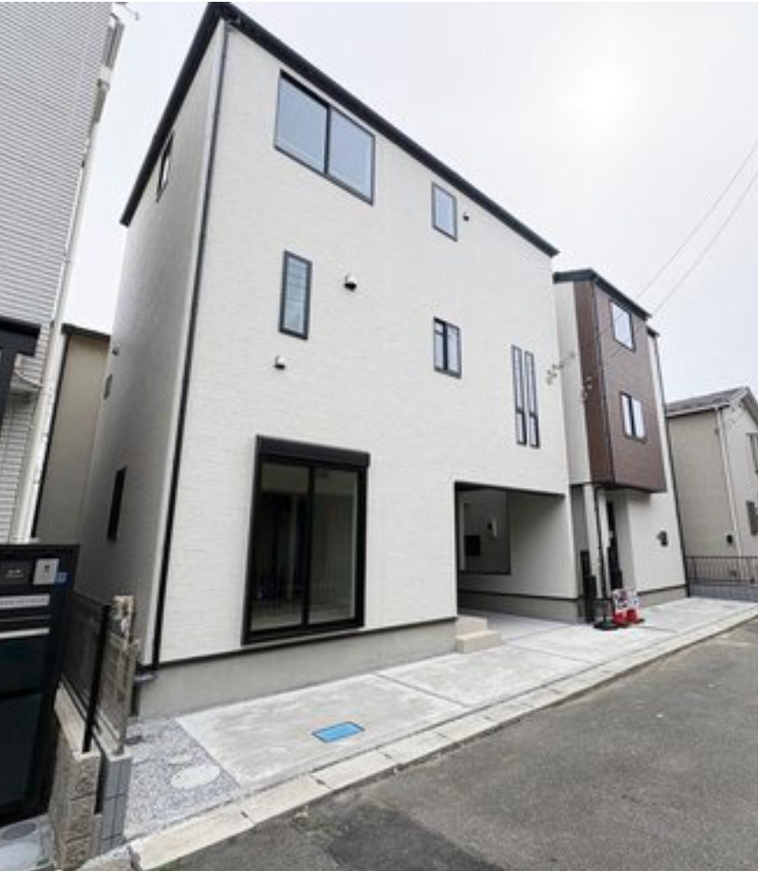 新越谷新築一戸建ての外観