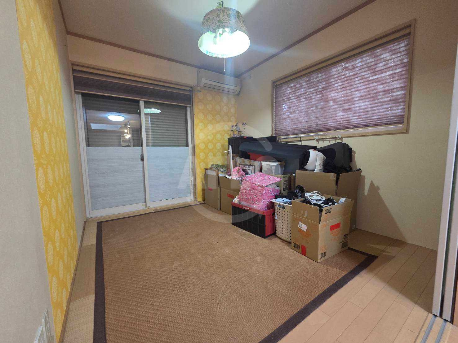豊中市螢池東町１丁目戸建ての和室|1F和室部分　残置物撤去・クリーニング後の引き渡しとなります。