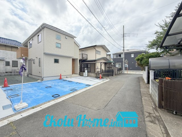 瑞穂箱根ケ崎　第01期　全1棟の前面道路含む現地写真|2026年6月撮影