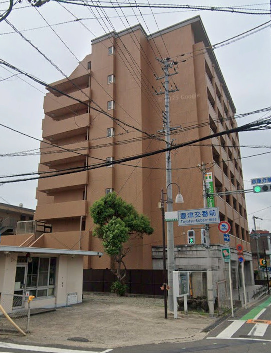 吹田市垂水町２丁目の賃貸マンションの外観