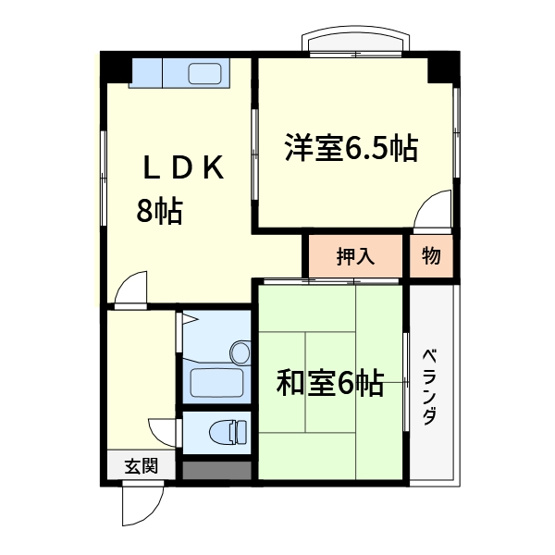 【間取り】 | シャトレー寿