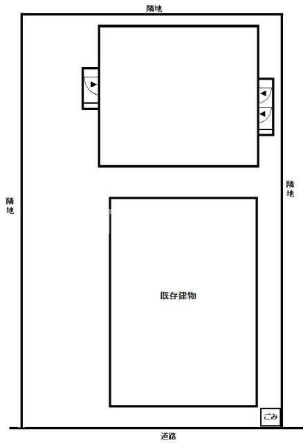カーサユーアイの区画図