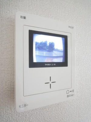 【セキュリティ】 | プリーマ開成 | モニター付きインターホンです