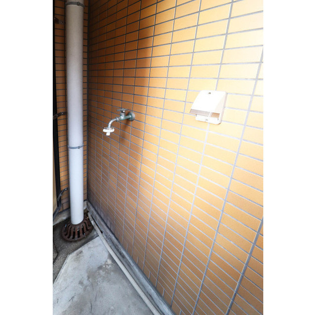 ドミール堺筋本町のバルコニー