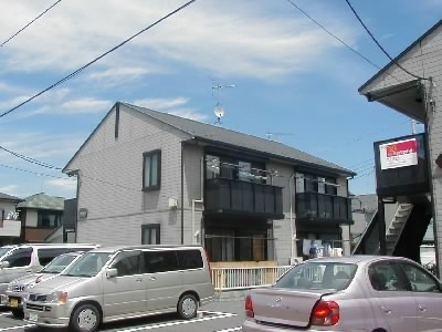 南向きのバルコニー