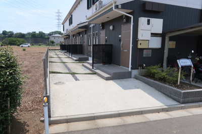 建物入り口！