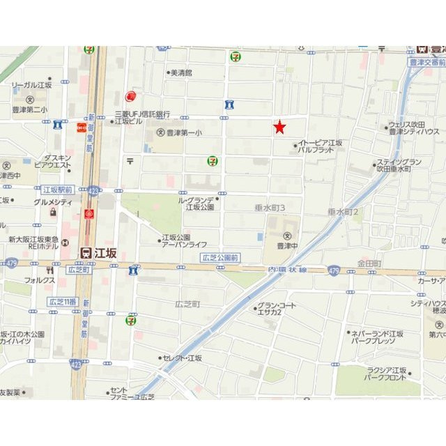 SERENiTE江坂四番館のその他|マップ