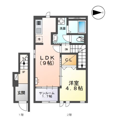 シャトレーンの間取り