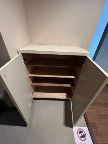 札幌市白石区本通１２丁目南の賃貸マンションの収納