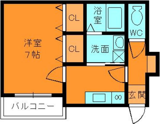フィオーレ　コートの間取り