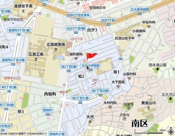 和昌ビルの地図