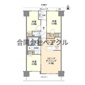 【間取り】 | ファインレジデンス京都五条通