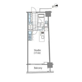 【間取り】 | コンフォリア新宿イーストサイド