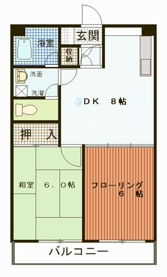 【間取り】 | ヌーヴェル大手門