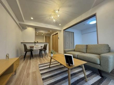 ライオンズマンション枚方　中古 マンションの居間・リビング