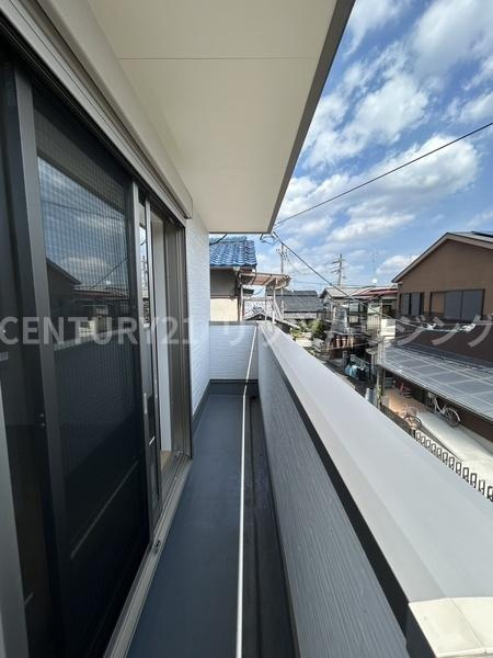 交野市 星田 ２丁目　中古 一戸建てのバルコニー