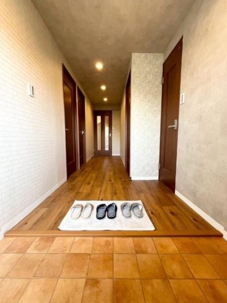 ライオンズマンション枚方　中古 マンションの玄関