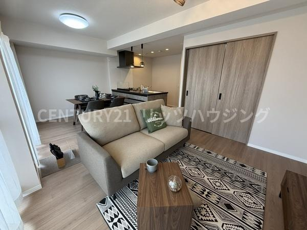 ダイアパレス樟葉　　中古 マンションの居間・リビング