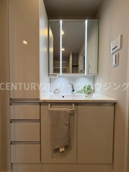 香里ヶ丘七丁目アーバンライフ　中古 マンションの独立洗面台