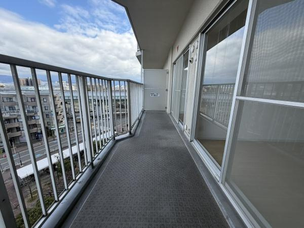 守口ハイライフ　A棟　中古マンションのバルコニー