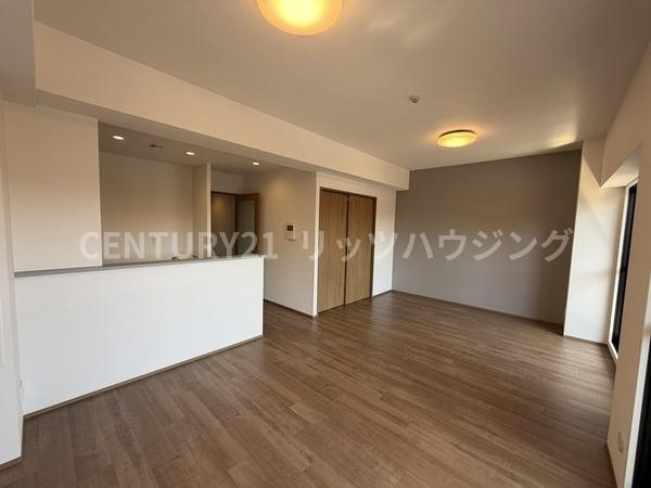 ダイアパレス樟葉　中古 マンションの居間・リビング