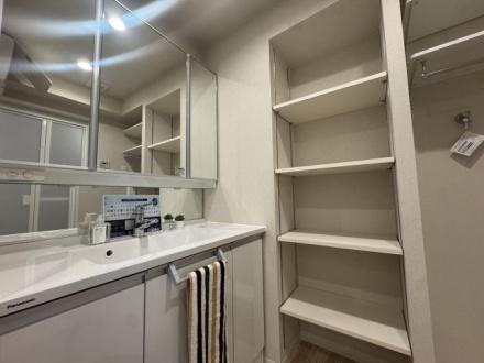 東急ドエル枚方山田池ビレジ　中古 マンションの独立洗面台