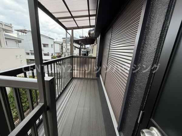 枚方市 田口 1丁目　中古 一戸建てのバルコニー
