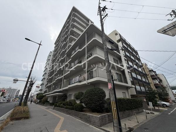 日商岩井太子橋マンション　　中古 マンションのその他|前面道路です
