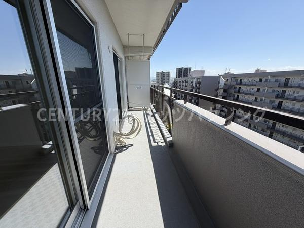 労住まきのハイツ　一号棟　中古 マンションのバルコニー