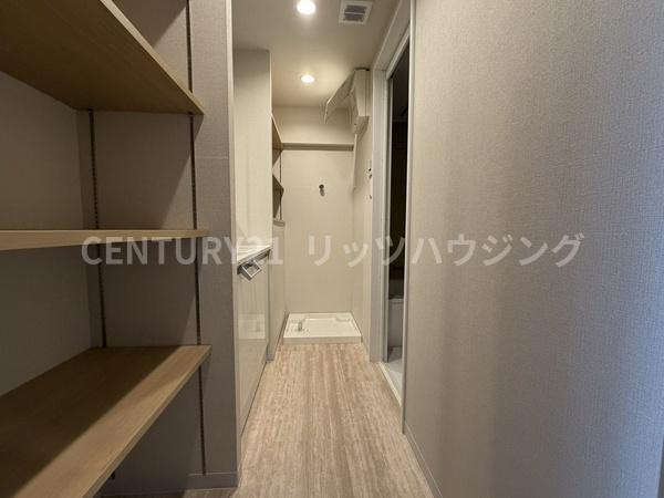 労住まきのハイツ　一号棟　中古 マンションの独立洗面台