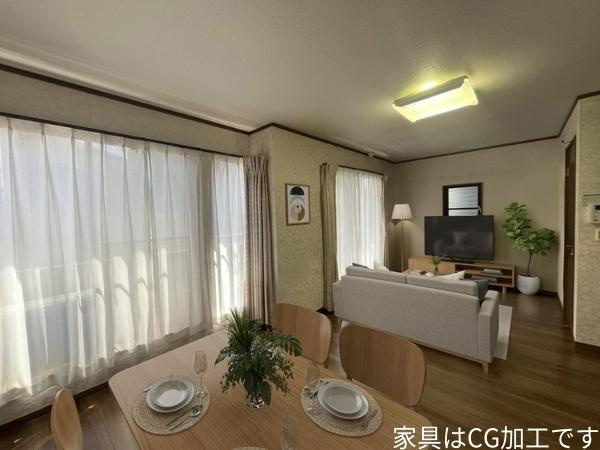 守口市 金田町 ６丁目　中古 一戸建ての居間・リビング