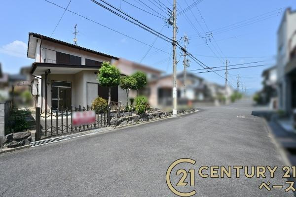 磯城郡田原本町大字八尾の売地の前面道路含む現地写真|■現地撮影写真■広々とした前面道路で駐車も楽々！
