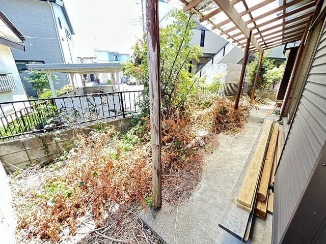 宇都宮市宮原５丁目　3LDK　中古住宅の庭