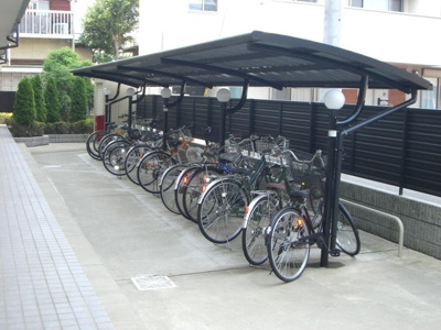 【その他】 | レオパレストレ | 駐輪場　原付＆自転車のみ駐輪可能