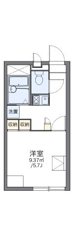 【間取り】 | レオパレスＴ　Ｉ