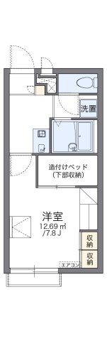 レオパレス川口の間取り