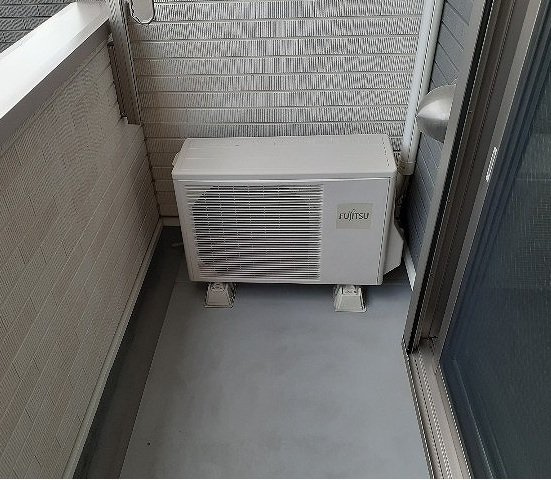グレイス　ヒルズ　Ⅰのバルコニー
