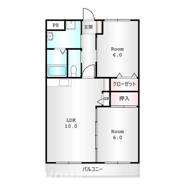 サントリーニマンションの間取り|他社様掲載物件もまとめてご紹介、ご案内可能です(^^)/